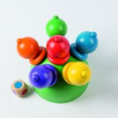 Drewniane kulki dźwiękowe - zabawka sensoryczna