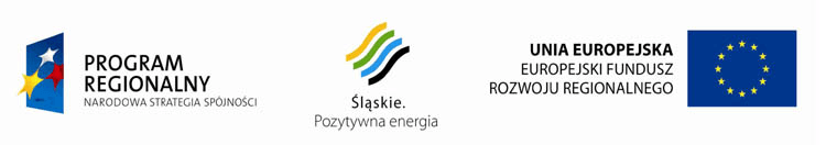 Program regionalny. Narodowa strategia spójności. Śląskie. Unia Europejska. Europejski fundusz rozwoju regionalnego.