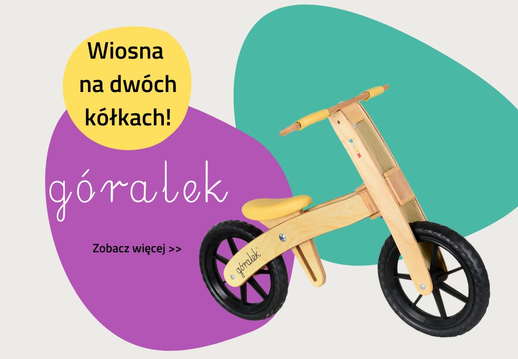 Góralek rowerek biegowy dla dzieci